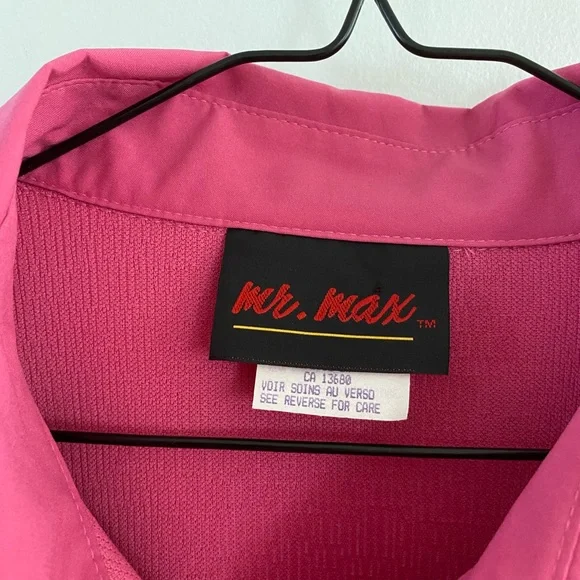 SOLD ELSEWHERE - Vintage Barbie Hot Pink Button-up Blouse - Picture 7 of 8
